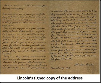Gettysburg address essay